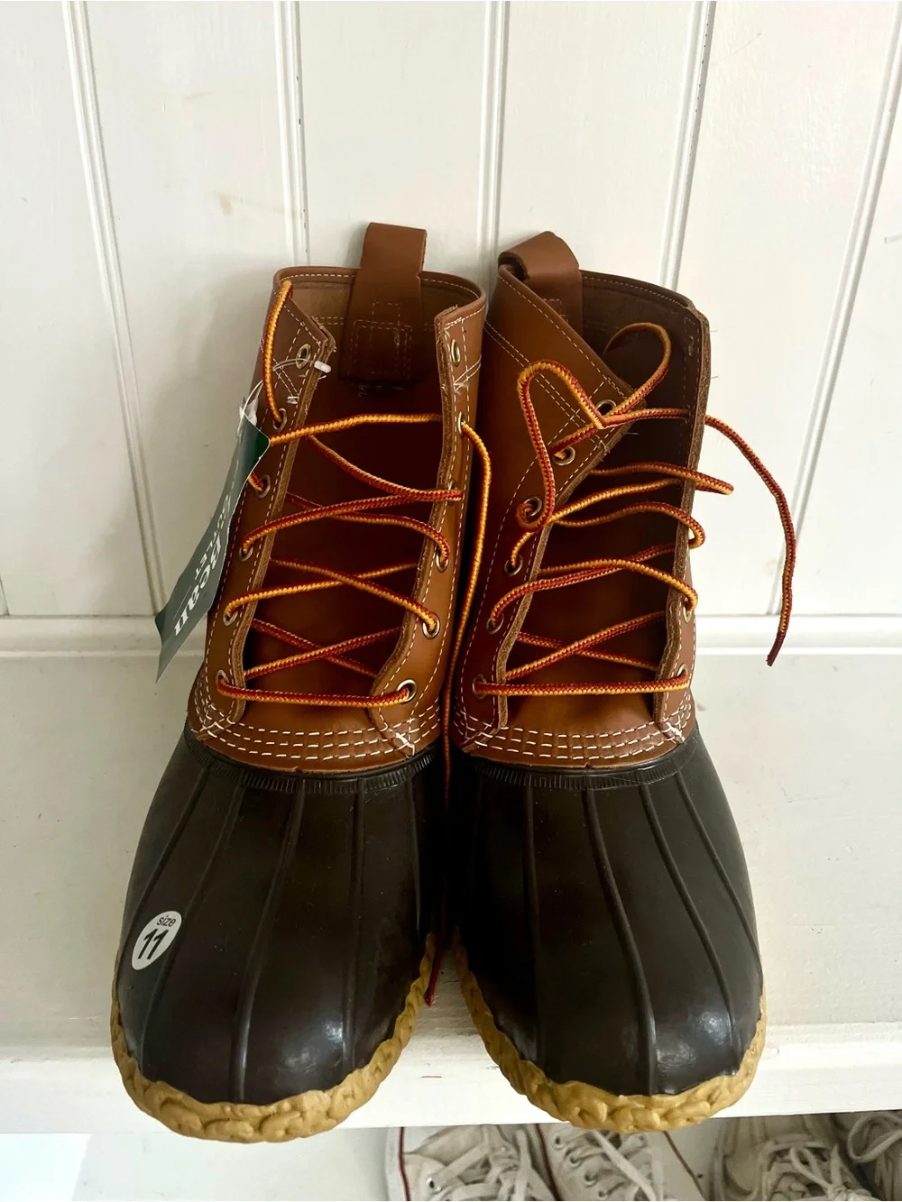 Men’s Bean Duck Boots - LL Bean NEW